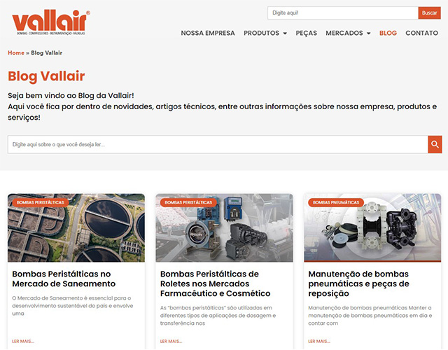 Blog Vallair
